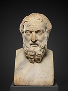 Marble bust of Herodotus, 2nd century A.D.MET