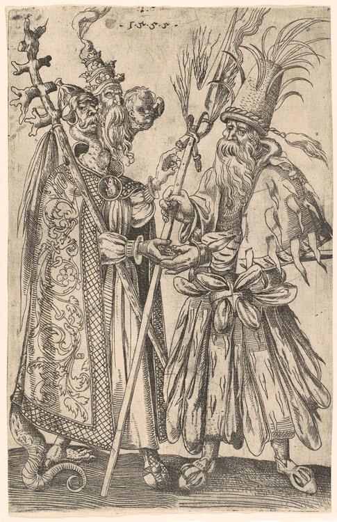 Satireon the Papacy by Melchior Lorck (image courtesy of The Met)